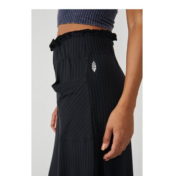 NWT FP Movement Blissed Out Wide Leg / Black - Picture 5 of 7